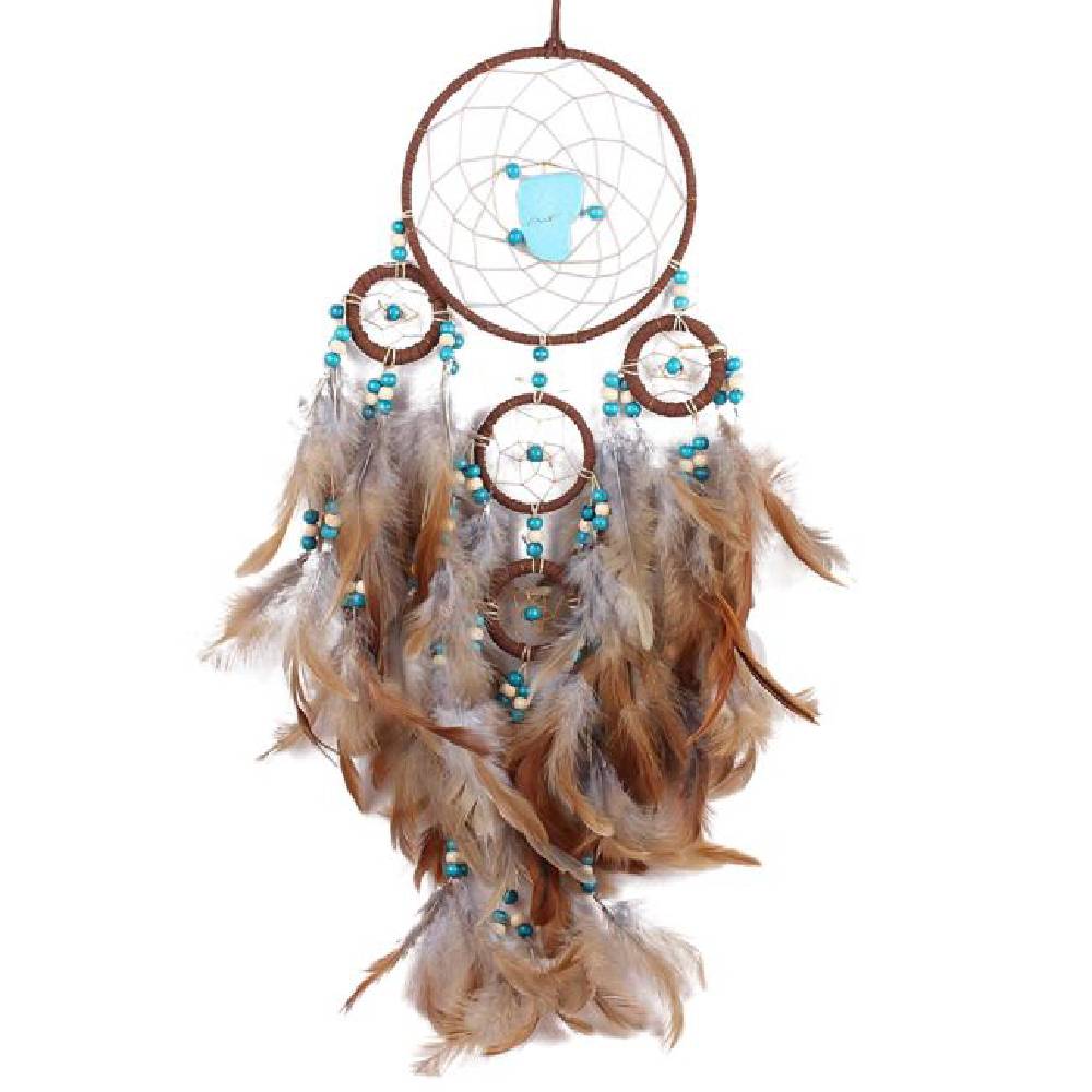 Sapņu Ķērājs Dreamcatcher Feathers & Pearl Ø15cm