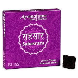 Aromafume Chakra incense bricks 7th chakra 40gr