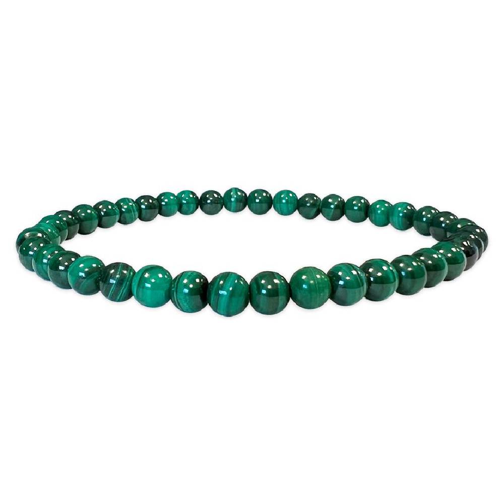 Rokassprādze Malahīts Kongo / Malachite AA 4mm