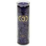 Load image into Gallery viewer, Aromatic Candle stearin 6nd Chakra 21x6.5cm
