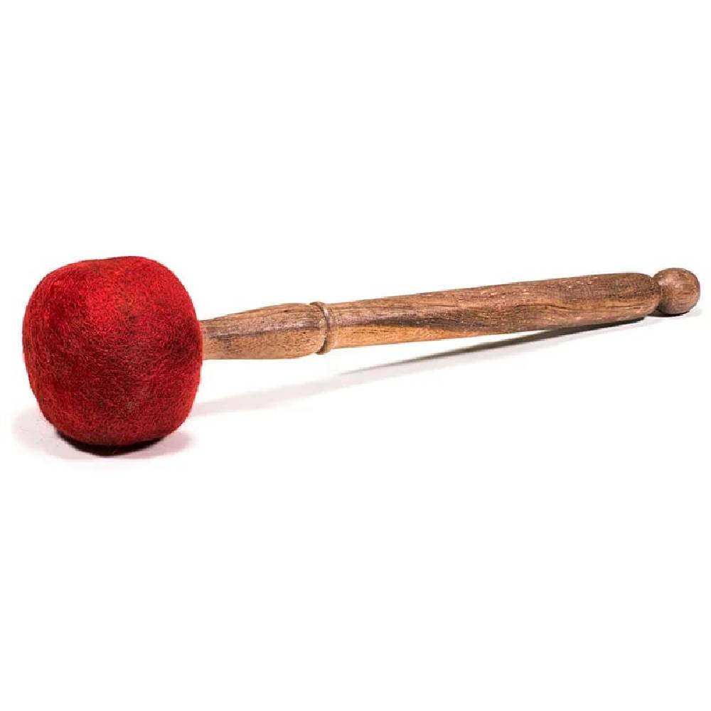 Kociņš Dziedošām Bļodām Singing Bowl Felt Stick With Wooden Handle L ±33x8.5cm, 230gr