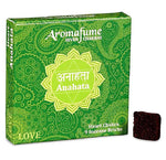 Load image into Gallery viewer, Aromafume Chakra incense bricks 4th chakra 40gr
