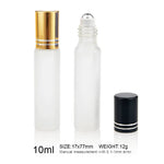 Load image into Gallery viewer, Glass bottle with metal roller and cap 5-10ml
