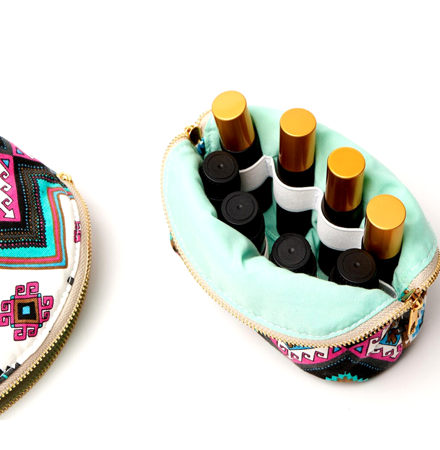 Cosmetic bag (for 8 essential oils)