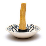 Load image into Gallery viewer, Palo santo incense burner white 12.5x3.5cm
