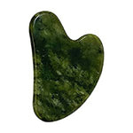 Ielādēt attēlu galerijas skatītājā, Masāžas skrāpis GUA SHA Nefrīts / Dark Green Jade
