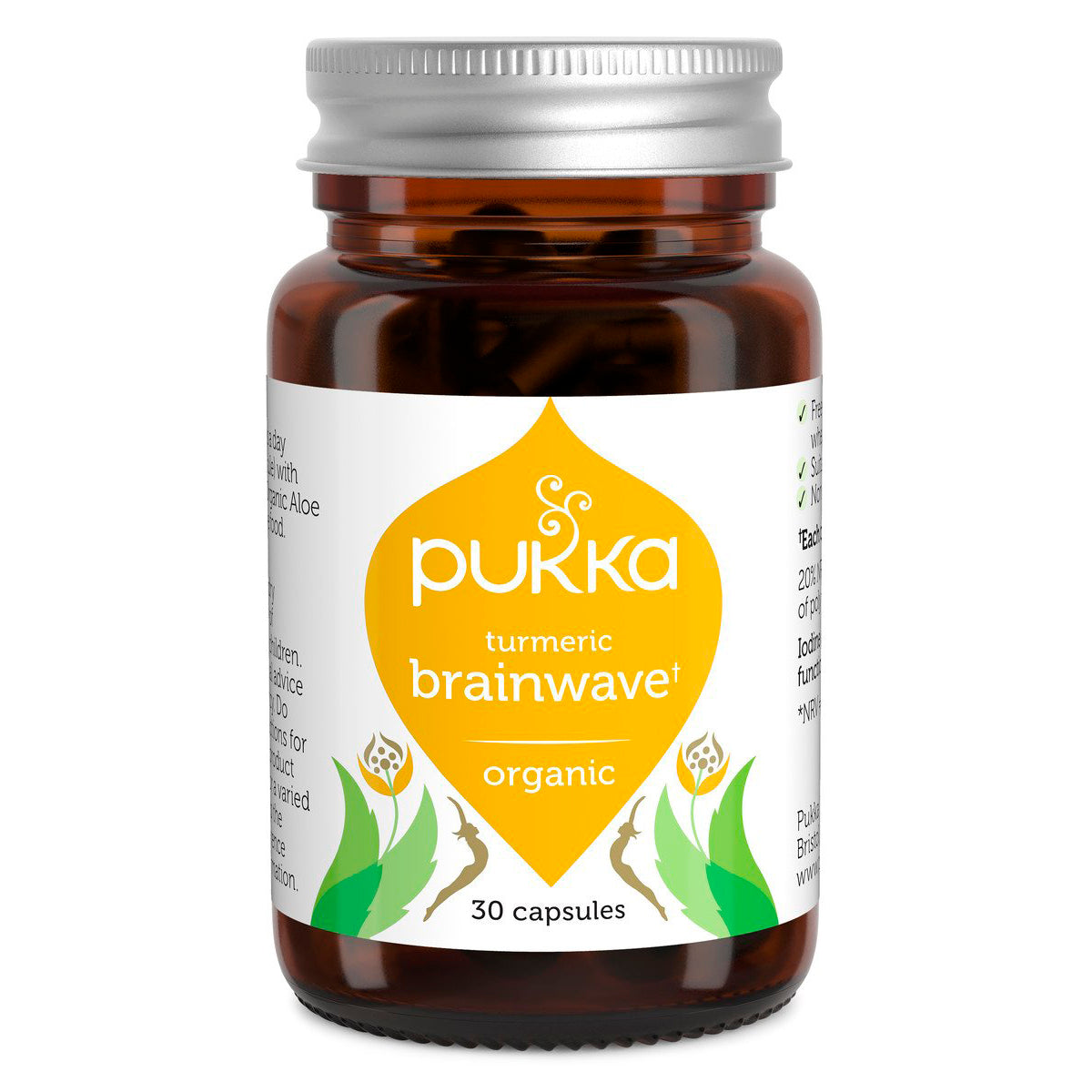 Turmeric Brainwave / Kurkuma Brainwave Organic 30 kapsulas