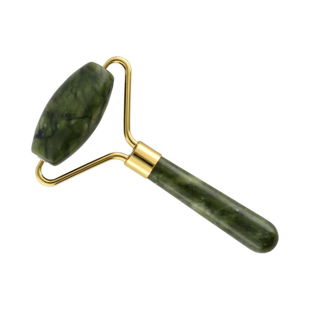 Sejas Rullītis Nefrīts / Jade Massager with Roller 6x10cm