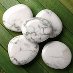 Load image into Gallery viewer, Akmens Magnezīts / Magnesite Chakra Stone 40-45mm
