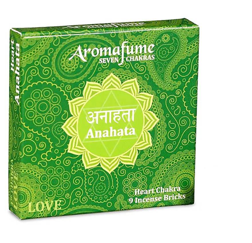 Aromafume Chakra incense bricks 4th chakra 40gr