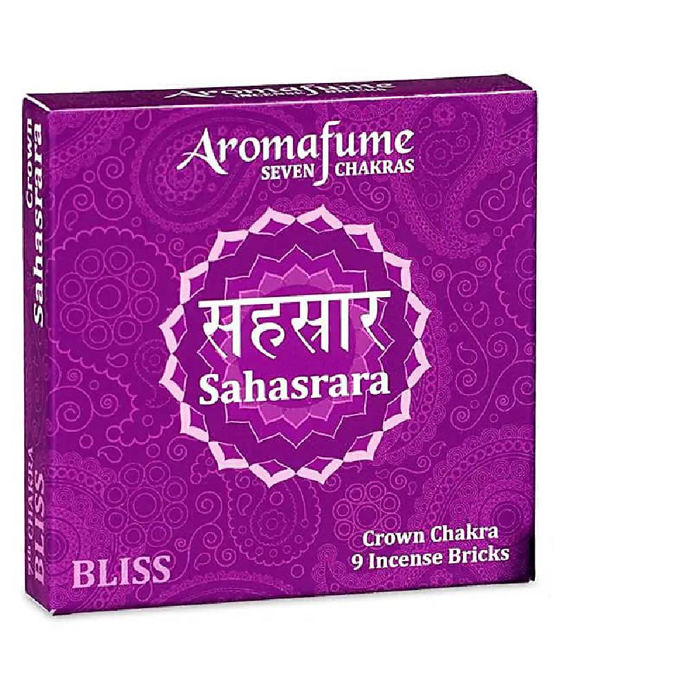 Aromafume Chakra incense bricks 7th chakra 40gr