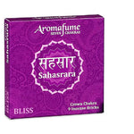 Ielādēt attēlu galerijas skatītājā, Aromātiskās Briketes Aromafume 7 Chakras / 7-Sahasrara 40gr
