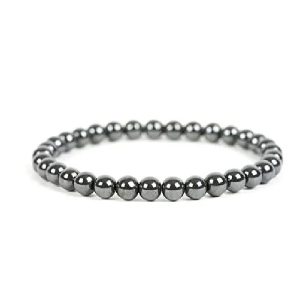 Rokassprādze Hematīts Brazīlija / Hematite 4mm