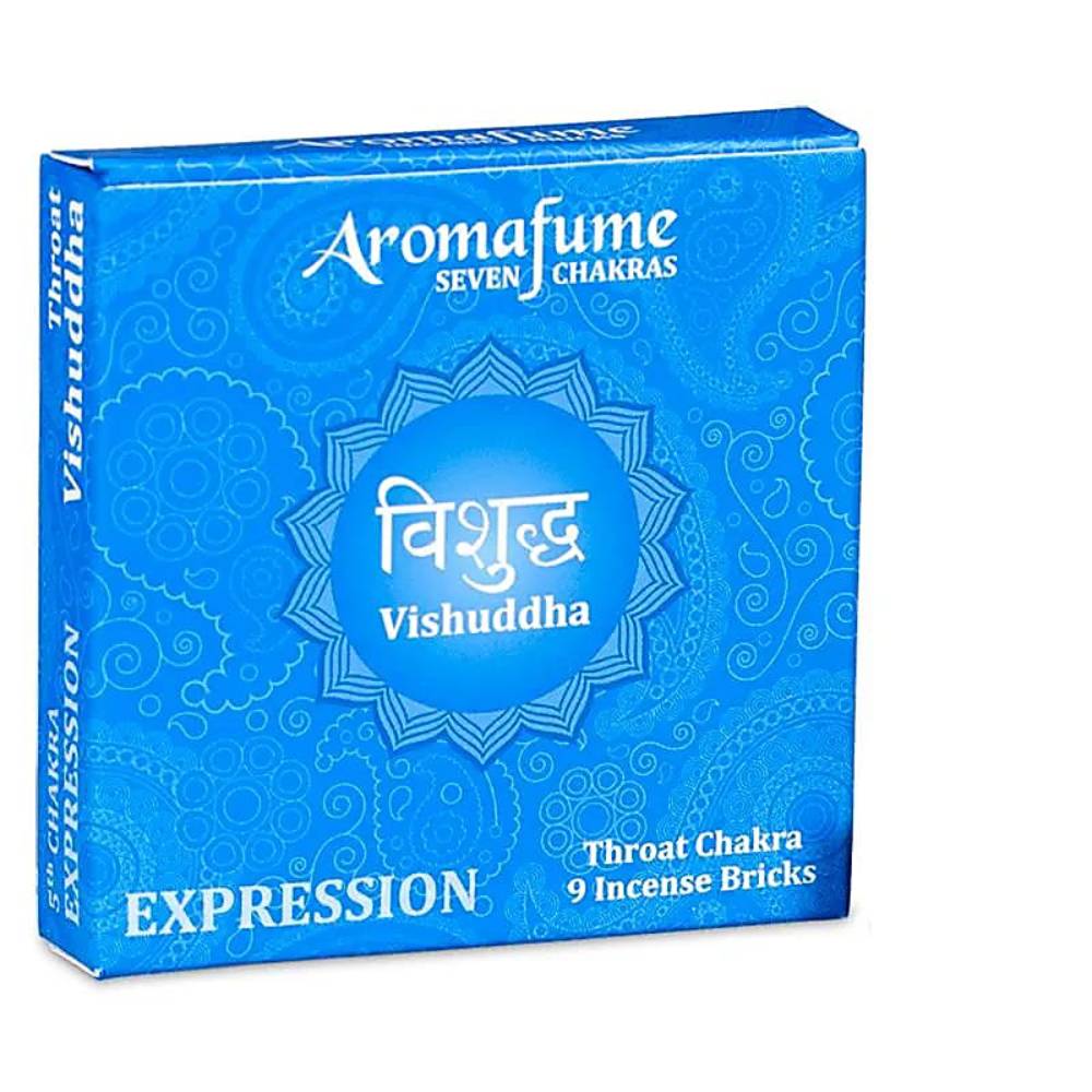 Aromātiskās Briketes Aromafume 7 Chakras / 5-Vishuddha 40gr