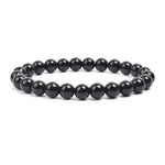 Load image into Gallery viewer, Rokassprādze Onikss / Melnais Onikss Brazīlija / Black Onyx A 10mm
