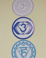 Ielādējiet un atskaņojiet video galerijas skatītājā, Sienas uzlīmju komplekts - 7 čakras
