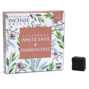 Aromātiskās Briķetes Aromafume Californian White Sage & Frankincense 40g