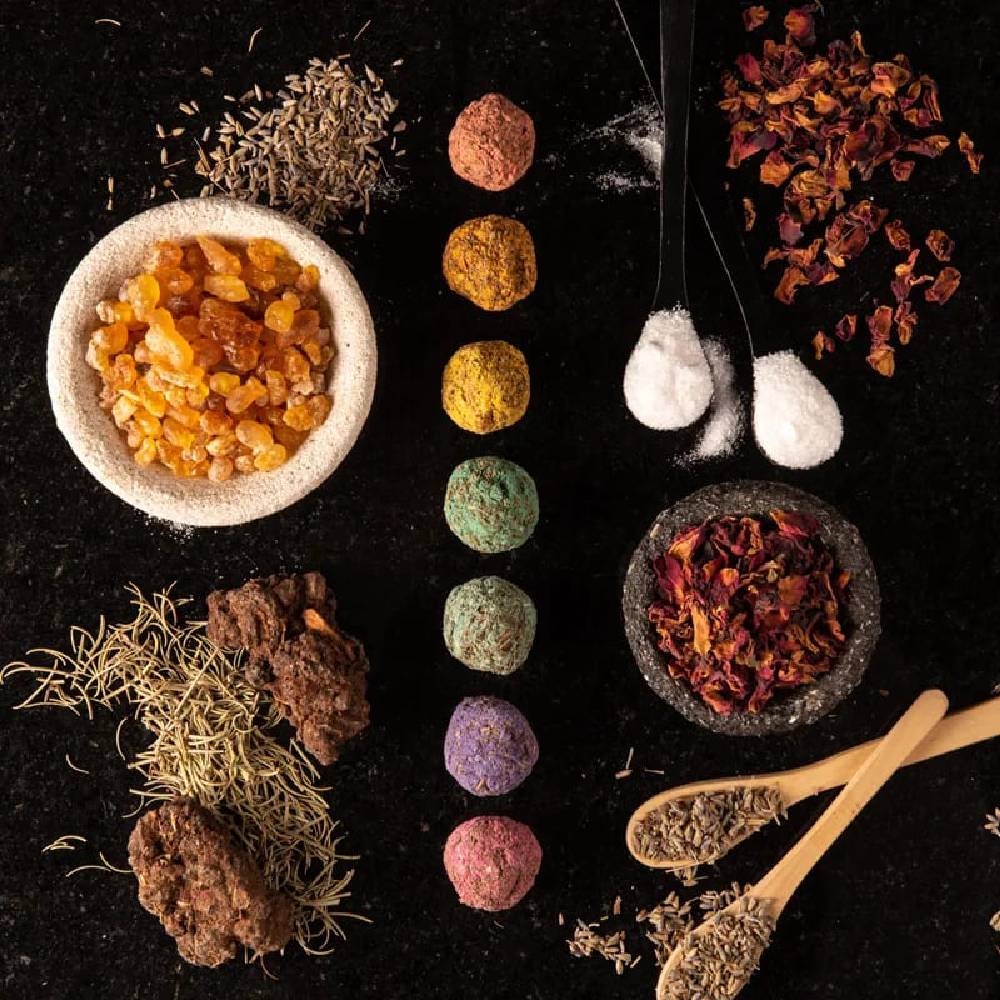 Sagrada Madre Premium 7 Chakra Smudge Bombs