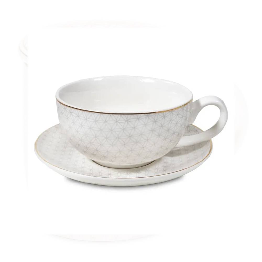 Krūze ar tējkannu Flower of Life / Dzivības Zieds