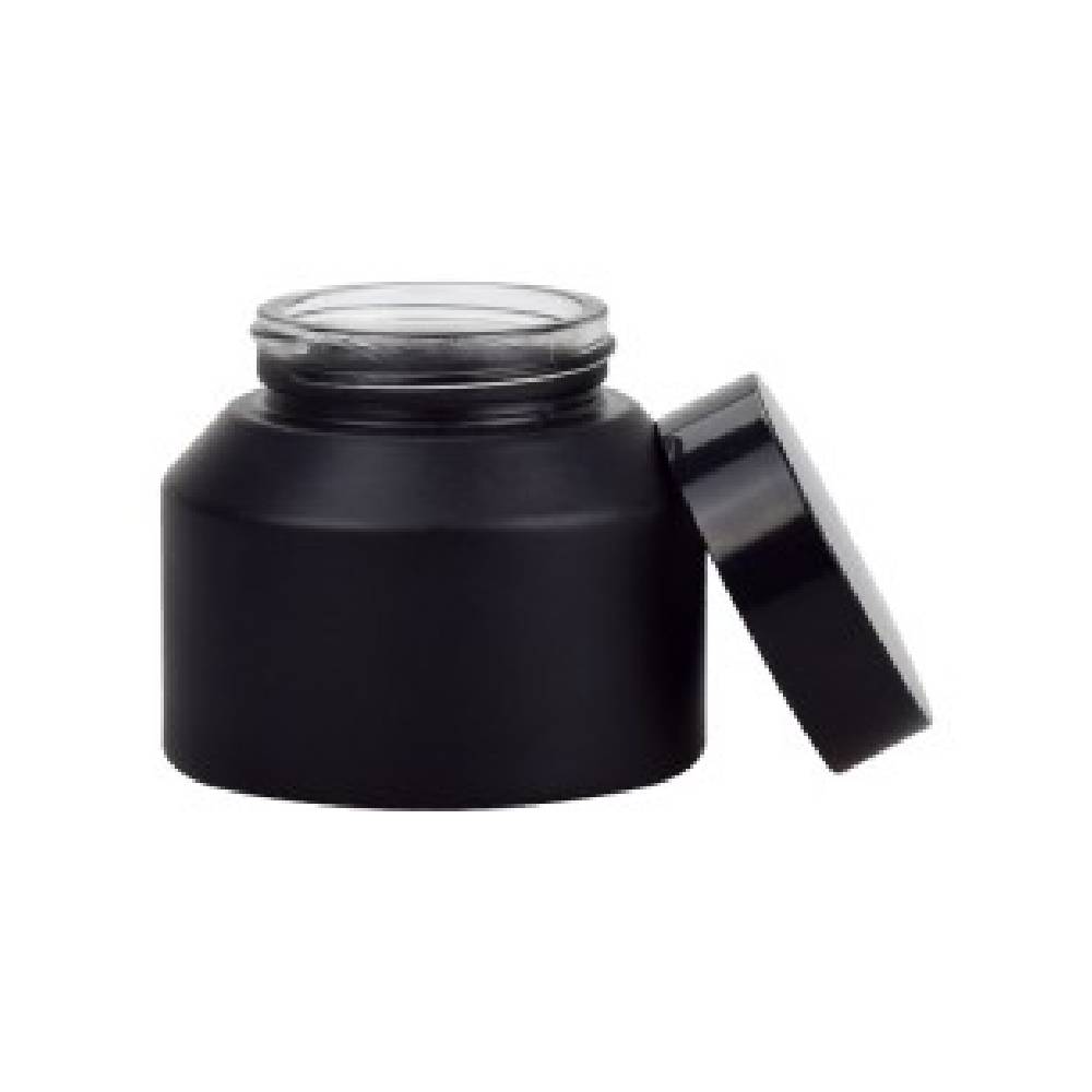 Glass Container for Cosmetic Storage with Lid 100ml