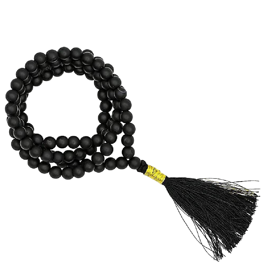 Mala / Skaitāmkrelles 108 Šungīts / Shungite 44cm