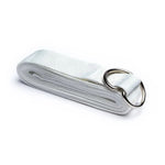 Ielādēt attēlu galerijas skatītājā, Jogas siksna ar D-ring metāla sprādzi 2.5m
