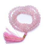 Load image into Gallery viewer, Mala Rose Quartz AA quality 108 beads
