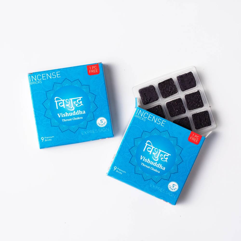 Aromātiskās Briketes Aromafume 7 Chakras / 5-Vishuddha 40gr