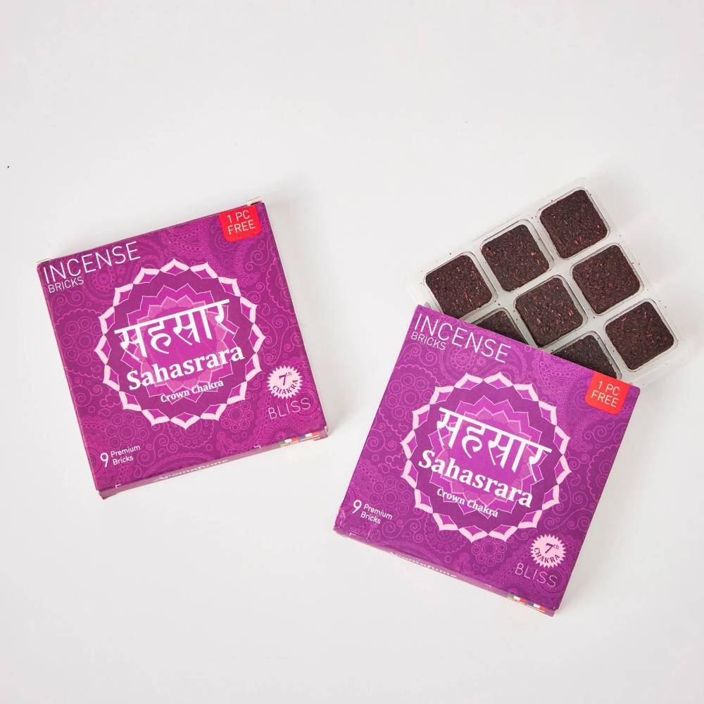 Aromātiskās Briketes Aromafume 7 Chakras / 7-Sahasrara 40gr