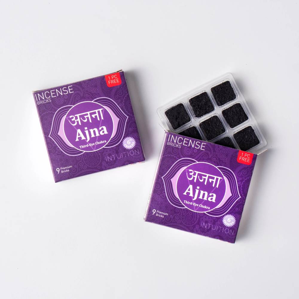 Aromātiskās Briketes Aromafume 7 Chakras / 6-Ajna 40gr