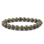 Load image into Gallery viewer, Pyrite bracelet elastic 8mm
