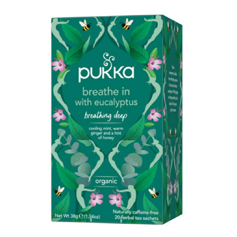 Pukka BIO Tēja Breathe in with Eucalyptus / Atme auf (UK/DE)