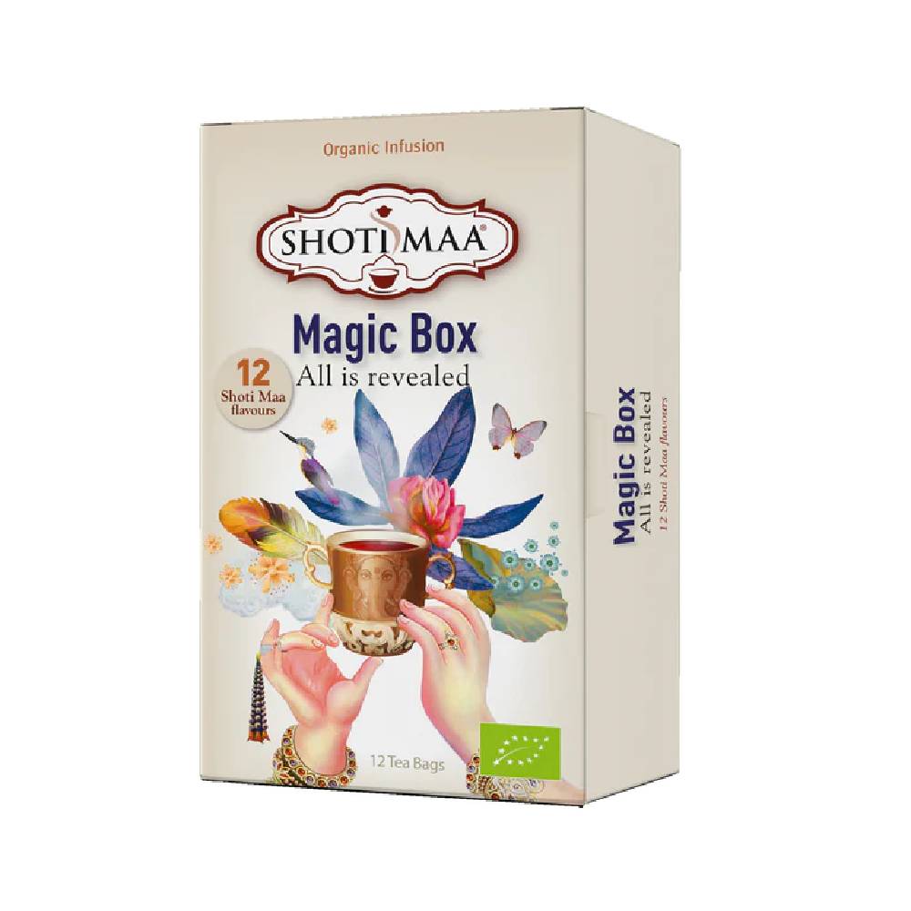 Shoti Maa Magic Box all 12 organic tea flavours