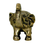 Load image into Gallery viewer, Mini statuette Elephant brass 7x7.5cm
