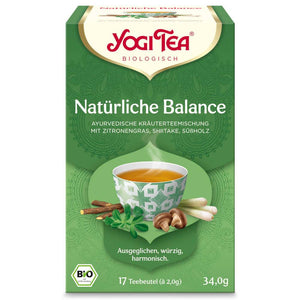 BIO Tēja dabīgam balansam / Natural Balance / Natürliche Balance