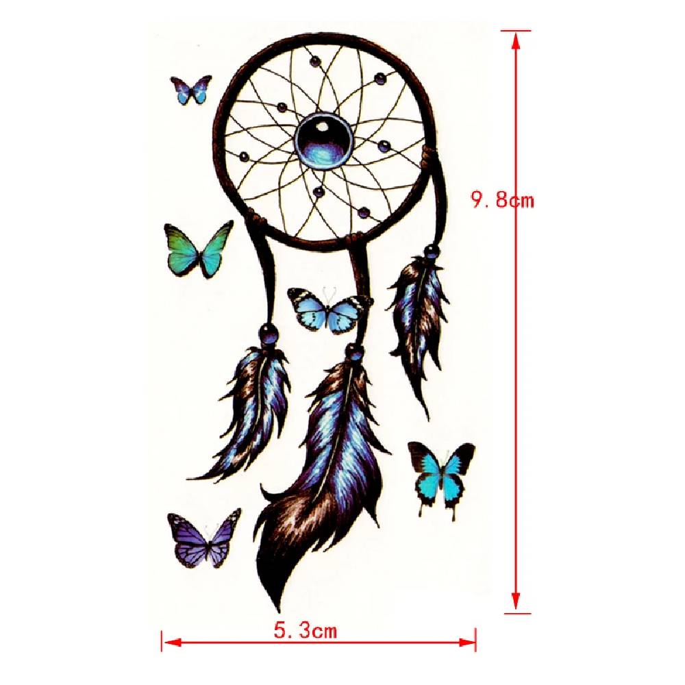 Pagaidu Tetovējumi 6cm x 10.5cm