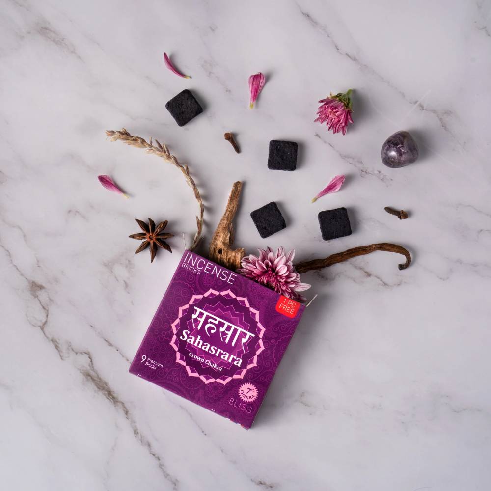 Aromātiskās Briketes Aromafume 7 Chakras / 7-Sahasrara 40gr