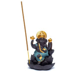 Load image into Gallery viewer, Backflow incense burner Ganesh 9x8x12cm

