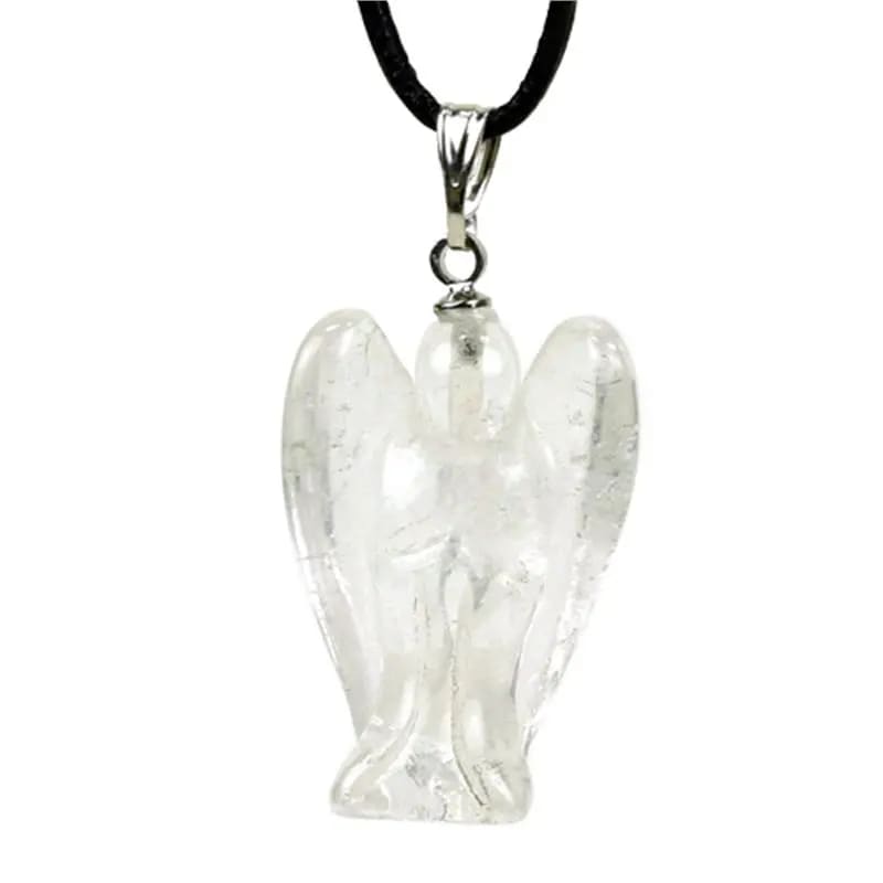 Angel pendant rock crystal
