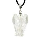 Load image into Gallery viewer, Angel pendant rock crystal
