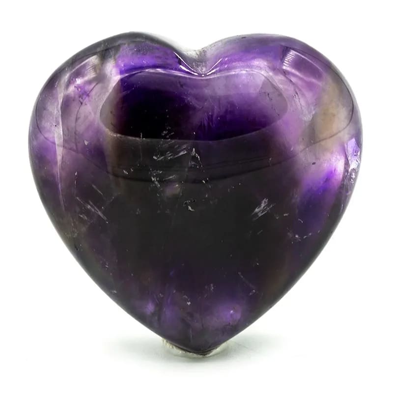 Akmens Ametists Brazīlija / Amethyst Heart 30-35mm