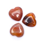 Load image into Gallery viewer, Stone Carnelian Heart 3cm
