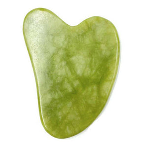 Light Green Jade gua sha massage stone