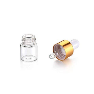 Glass bottle with pipette 3ml