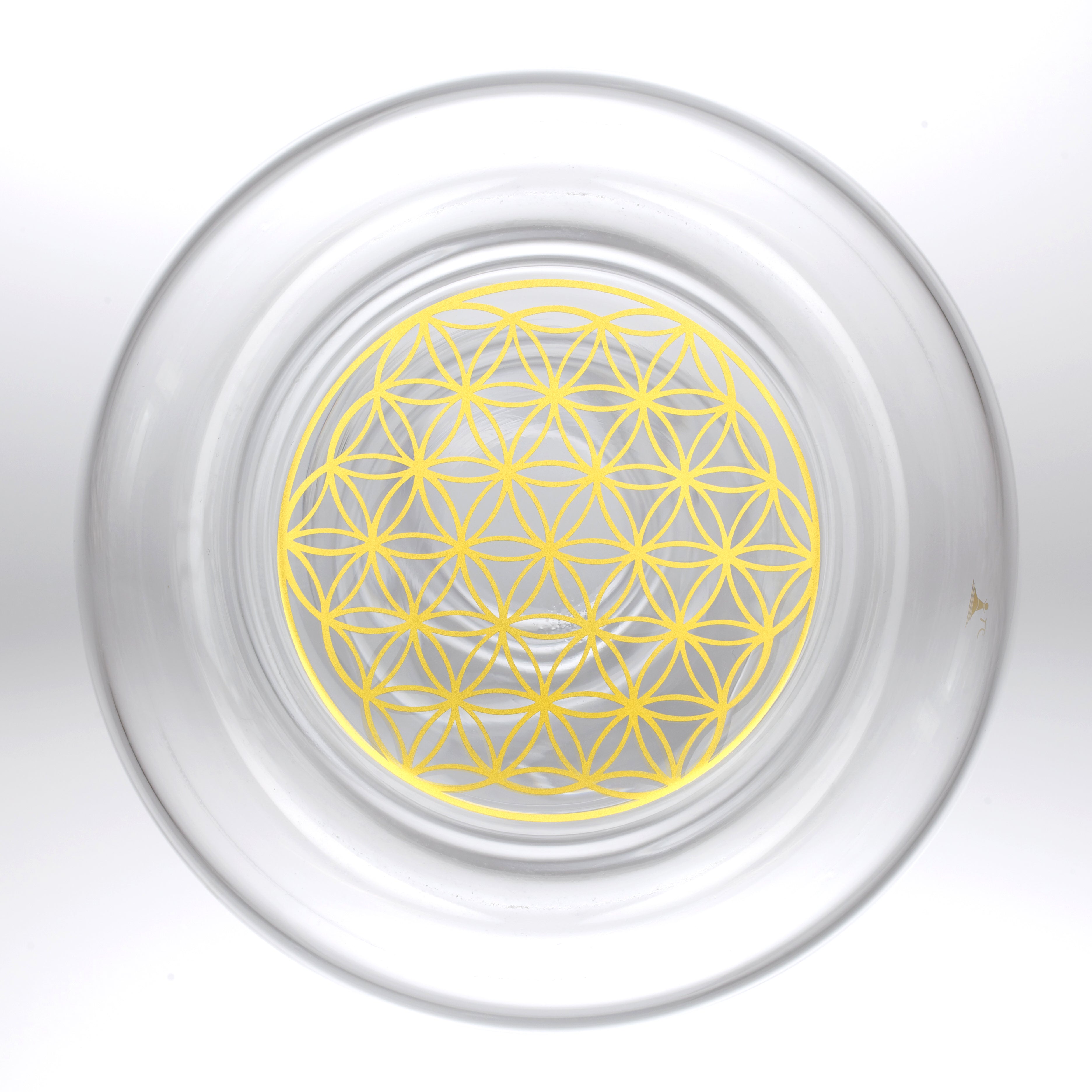Glāze Mythos Gold ar Zelta Dzīvības Zieda logo 250ml
