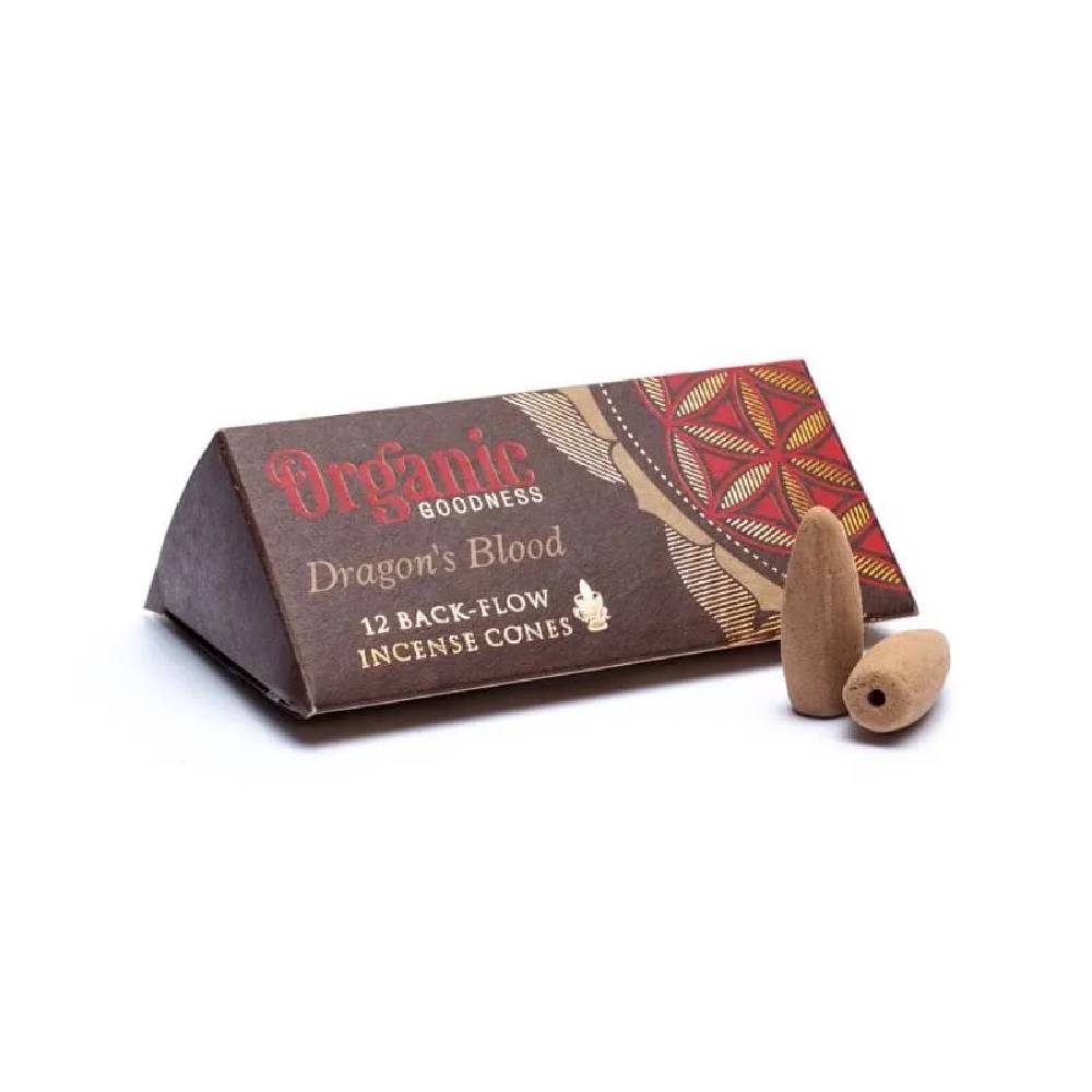 Dragon's Blood natural backflow incense cones
