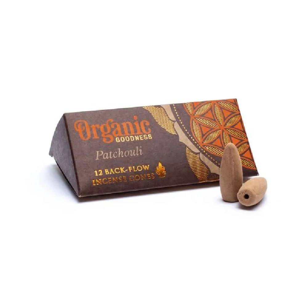 Patchouli natural backflow incense cones