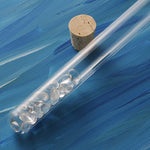 Load image into Gallery viewer, Stikla Mēģene ar Korķi 16x2.4cm vai 21.5x3cm
