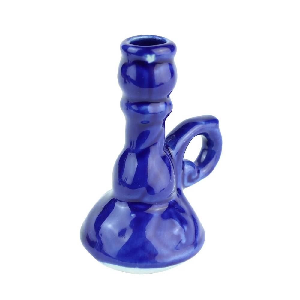 Svečturis Keramika Blue Small