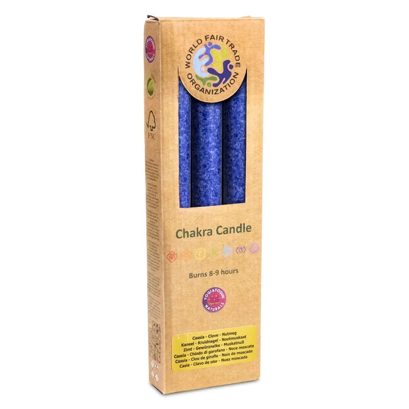 Aromātiskās Sveces un Svečturi 7 Chakra / Meditācija un Čakru Terapija